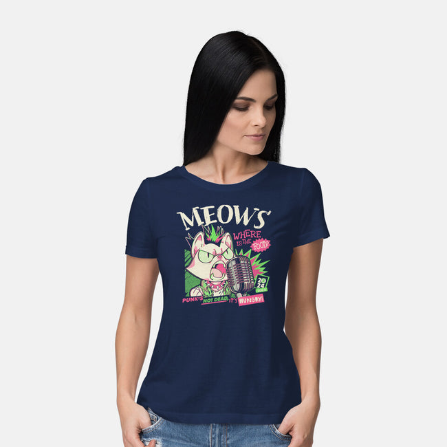 The Meows-Womens-Basic-Tee-Estudio Horta