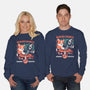 Bringing Friends Together-Unisex-Crew Neck-Sweatshirt-Heyra Vieira