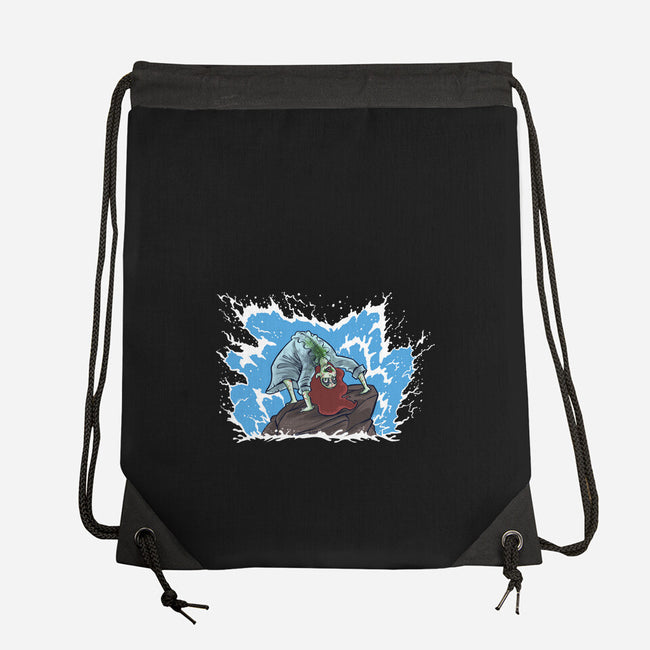 The Little Demon-None-Drawstring-Bag-zascanauta