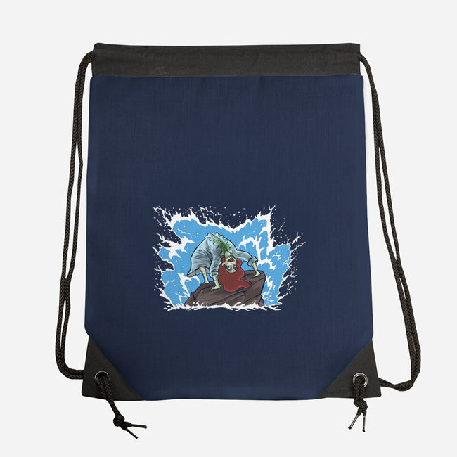 The Little Demon-None-Drawstring-Bag-zascanauta