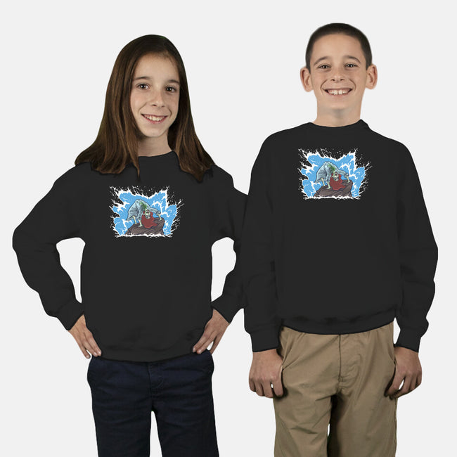 The Little Demon-Youth-Crew Neck-Sweatshirt-zascanauta