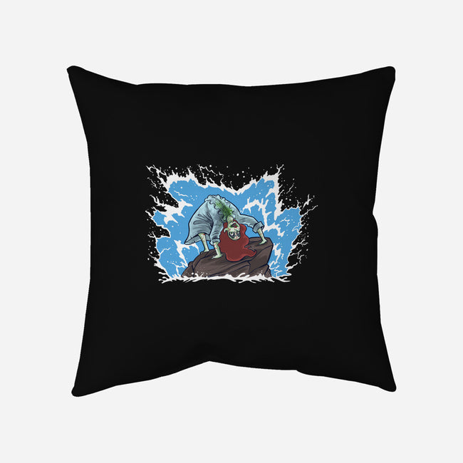 The Little Demon-None-Removable Cover w Insert-Throw Pillow-zascanauta