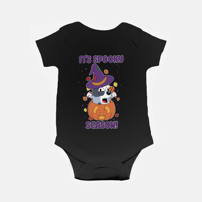 It's Spooky Season Now-Baby-Basic-Onesie-Alexhefe