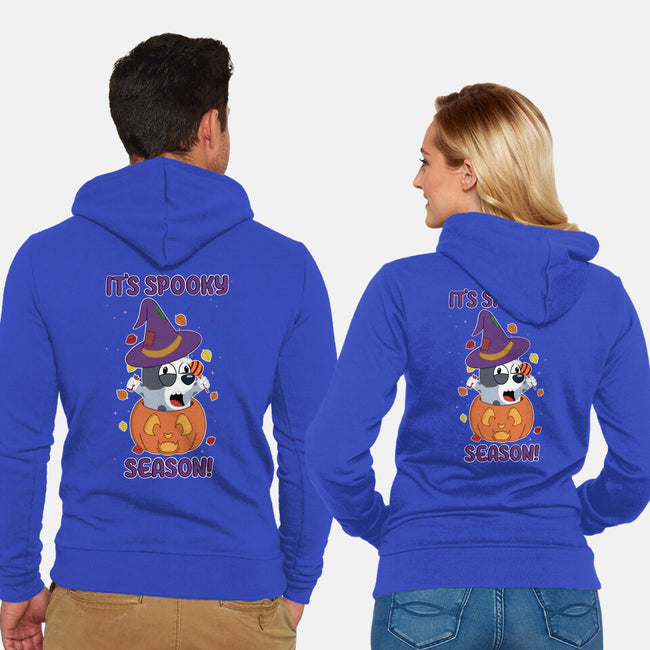 It's Spooky Season Now-Unisex-Zip-Up-Sweatshirt-Alexhefe