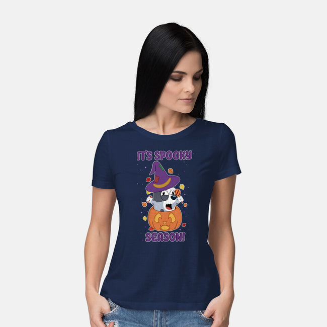 It's Spooky Season Now-Womens-Basic-Tee-Alexhefe