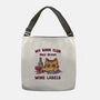 We Read Wine Labels-None-Adjustable Tote-Bag-kg07