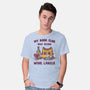 We Read Wine Labels-Mens-Basic-Tee-kg07