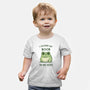 I Closed My Book To Be Here-Baby-Basic-Tee-kg07