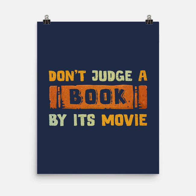 Don't Judge Books-None-Matte-Poster-kg07