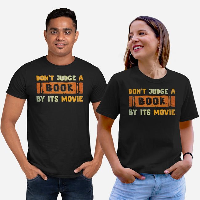 Don't Judge Books-Unisex-Basic-Tee-kg07