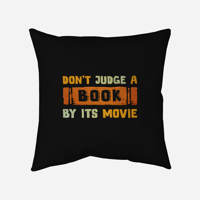 Don't Judge Books-None-Removable Cover w Insert-Throw Pillow-kg07