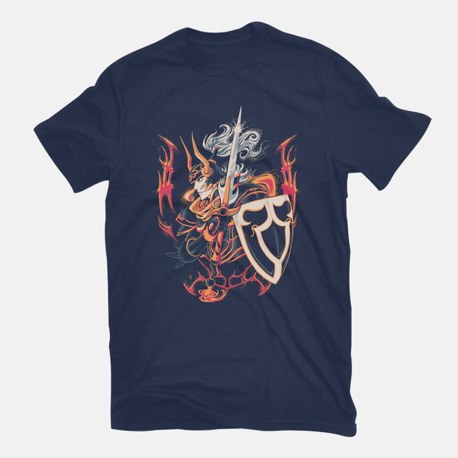 The Warrior-Unisex-Basic-Tee-1Wing