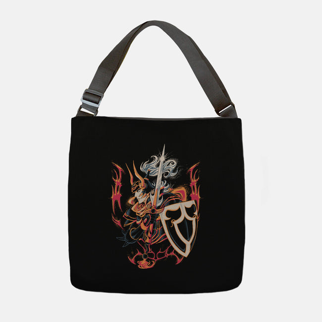 The Warrior-None-Adjustable Tote-Bag-1Wing