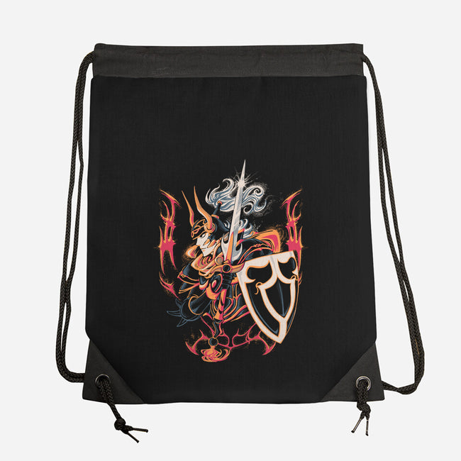 The Warrior-None-Drawstring-Bag-1Wing