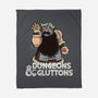 Dungeons And Gluttons-None-Fleece-Blanket-zascanauta