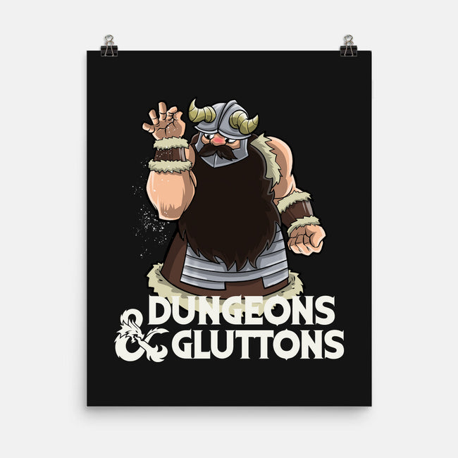 Dungeons And Gluttons-None-Matte-Poster-zascanauta