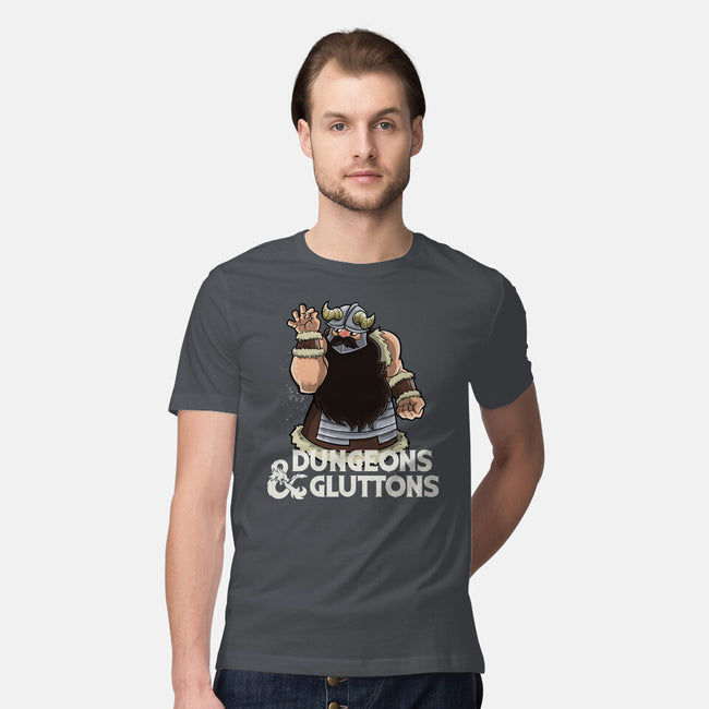 Dungeons And Gluttons-Mens-Premium-Tee-zascanauta