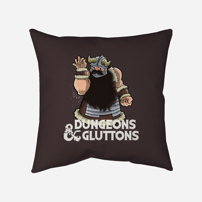 Dungeons And Gluttons-None-Removable Cover w Insert-Throw Pillow-zascanauta