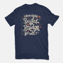 Build A Bridge Get Over It-Womens-Basic-Tee-tobefonseca