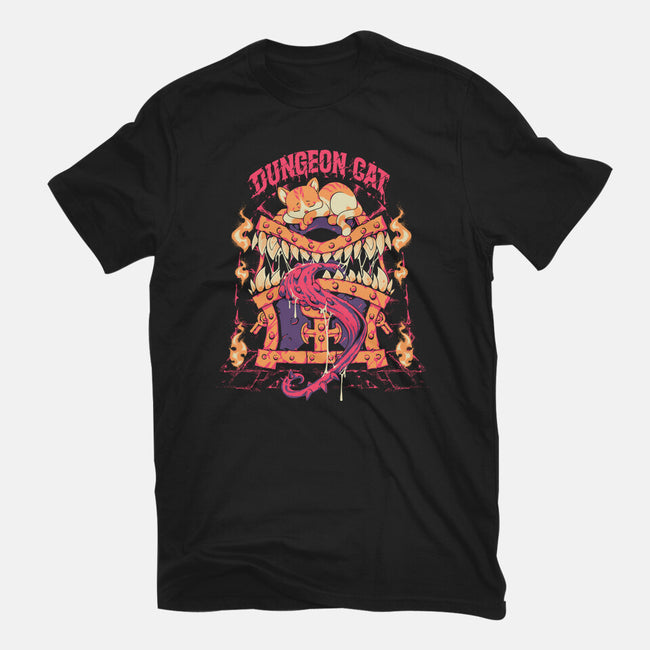 Dungeon Cat-Womens-Basic-Tee-Estudio Horta