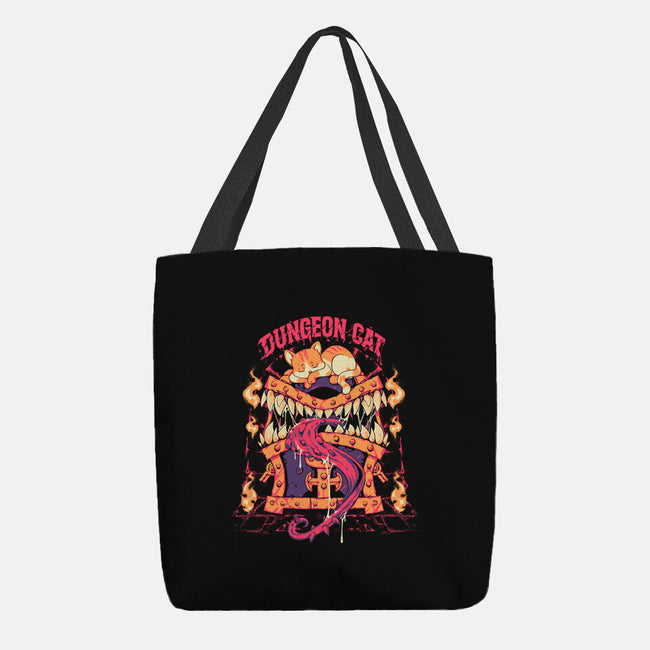 Dungeon Cat-None-Basic Tote-Bag-Estudio Horta