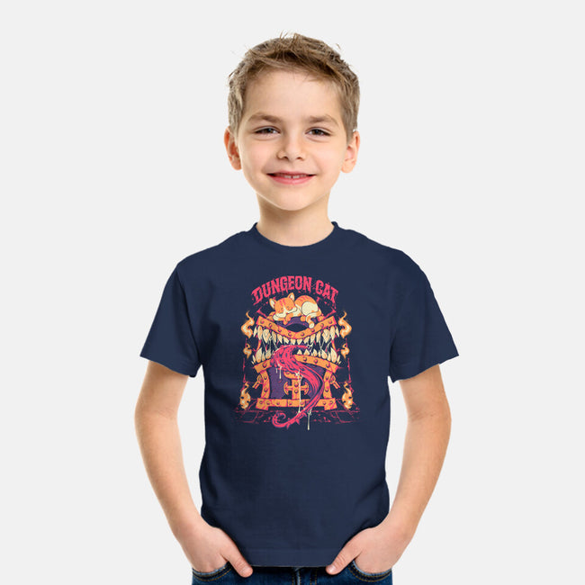 Dungeon Cat-Youth-Basic-Tee-Estudio Horta