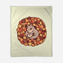 Squirrel Upon Autumn Leaves-None-Fleece-Blanket-TechraNova