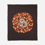 Squirrel Upon Autumn Leaves-None-Fleece-Blanket-TechraNova