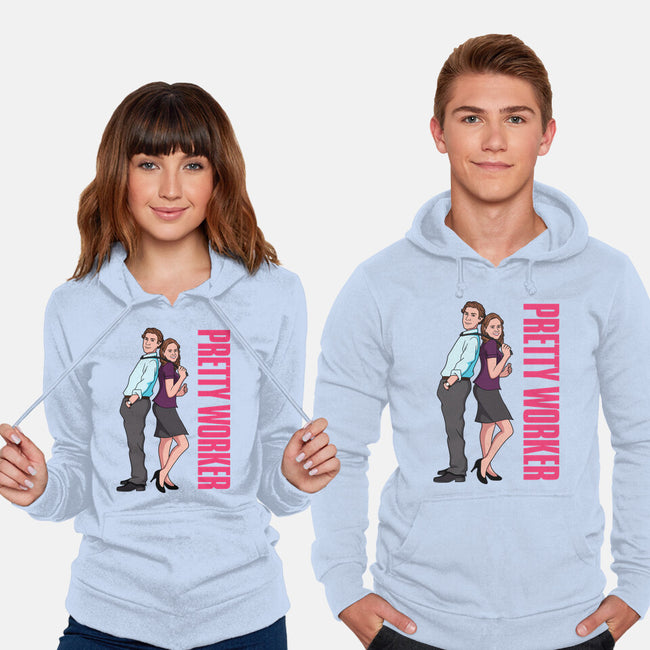 Pretty Worker-Unisex-Pullover-Sweatshirt-jasesa