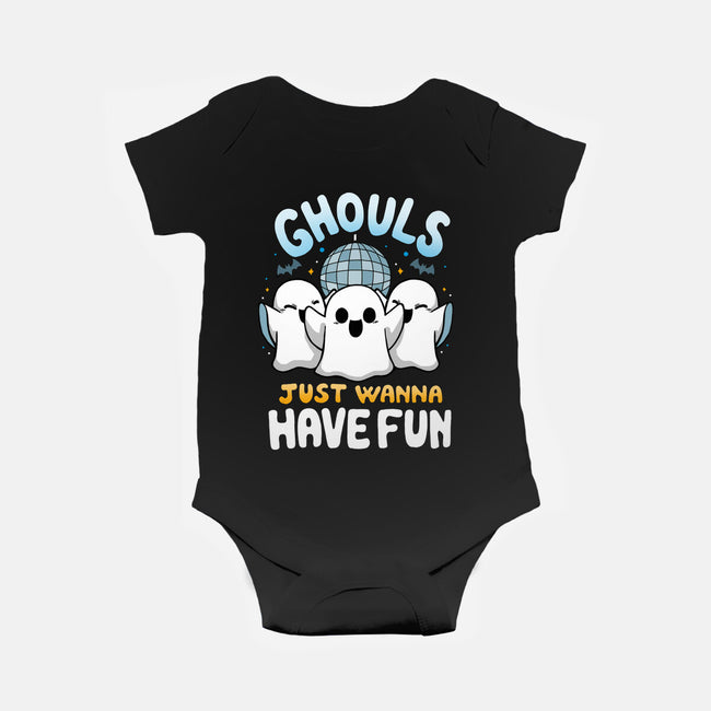 Fun Ghouls-Baby-Basic-Onesie-Vallina84