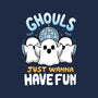 Fun Ghouls-Womens-Basic-Tee-Vallina84