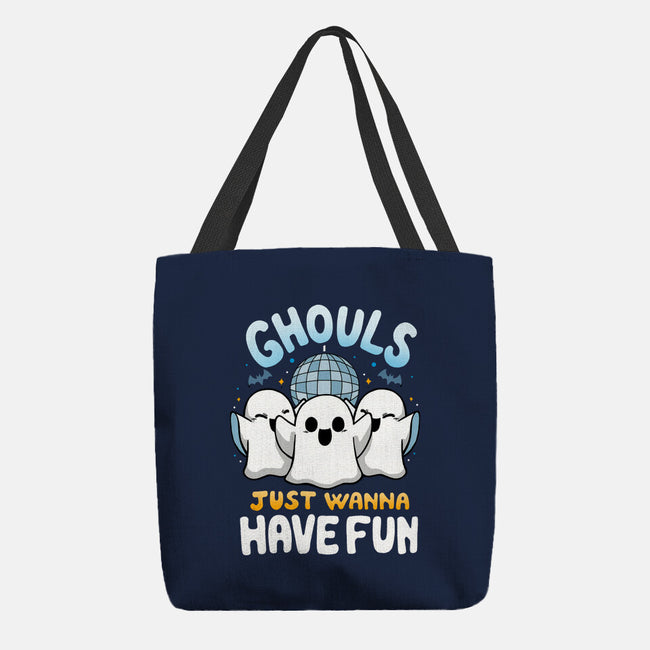 Fun Ghouls-None-Basic Tote-Bag-Vallina84