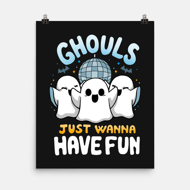 Fun Ghouls-None-Matte-Poster-Vallina84