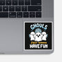 Fun Ghouls-None-Glossy-Sticker-Vallina84