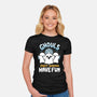 Fun Ghouls-Womens-Fitted-Tee-Vallina84