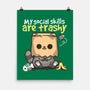 Trashy Social Skills-None-Matte-Poster-NemiMakeit