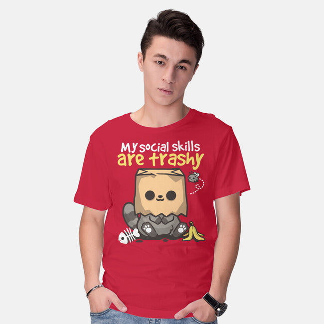 Trashy Social Skills-Mens-Basic-Tee-NemiMakeit