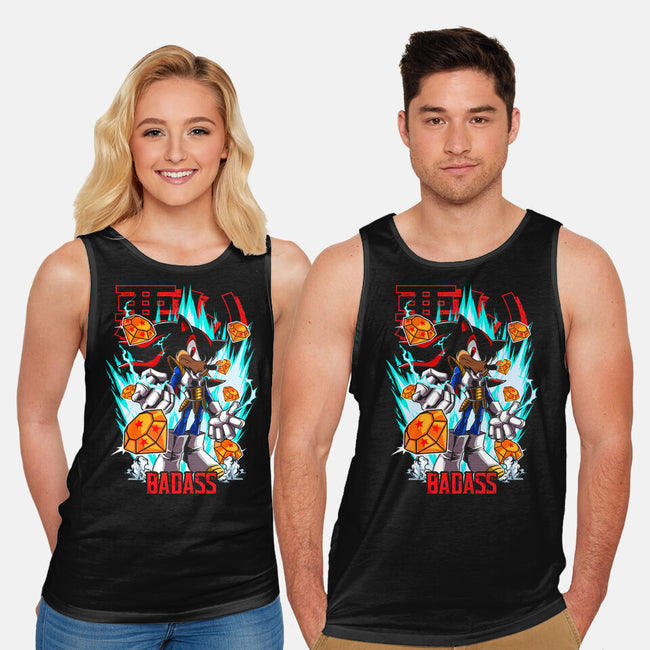 Hedgehog Badass-Unisex-Basic-Tank-Diego Oliver