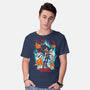 Hedgehog Badass-Mens-Basic-Tee-Diego Oliver