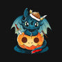 Dragon Pumpkin-Mens-Heavyweight-Tee-Vallina84