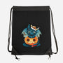 Dragon Pumpkin-None-Drawstring-Bag-Vallina84