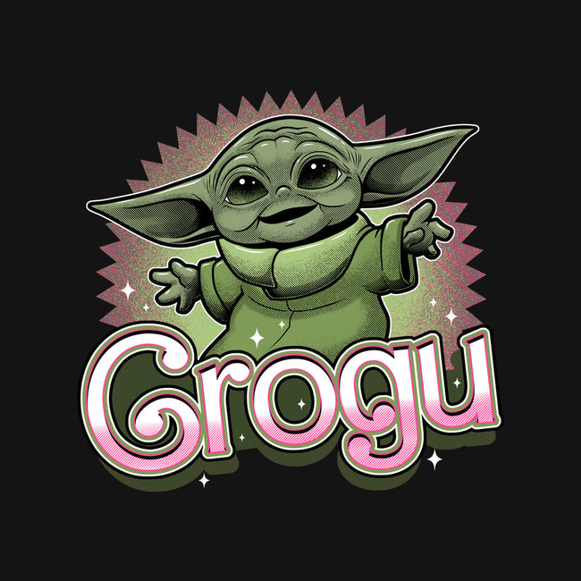 Grogu Doll-Unisex-Crew Neck-Sweatshirt-Astrobot Invention