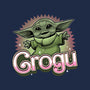 Grogu Doll-Womens-Basic-Tee-Astrobot Invention