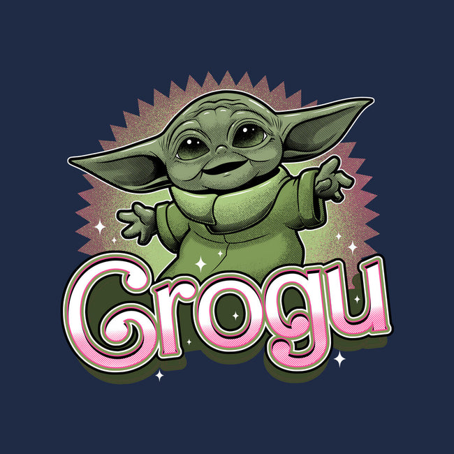 Grogu Doll-Womens-V-Neck-Tee-Astrobot Invention