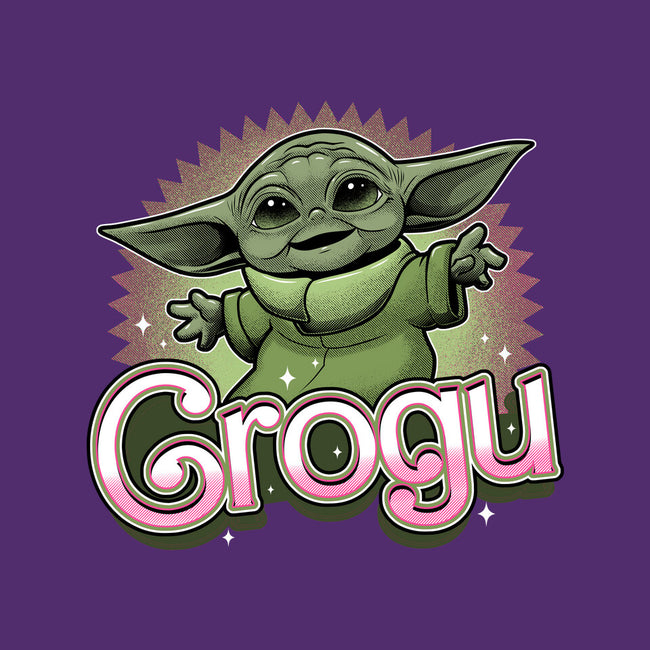 Grogu Doll-Unisex-Crew Neck-Sweatshirt-Astrobot Invention