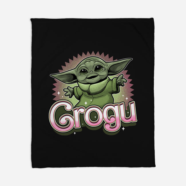 Grogu Doll-None-Fleece-Blanket-Astrobot Invention