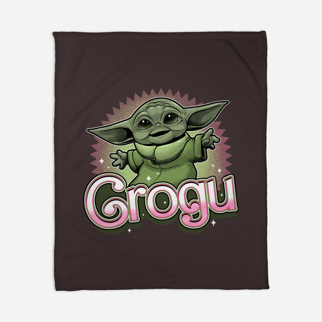 Grogu Doll-None-Fleece-Blanket-Astrobot Invention