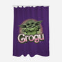 Grogu Doll-None-Polyester-Shower Curtain-Astrobot Invention