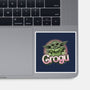 Grogu Doll-None-Glossy-Sticker-Astrobot Invention