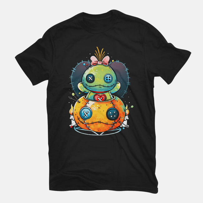 Voodoo Pumpkin-Mens-Heavyweight-Tee-Vallina84